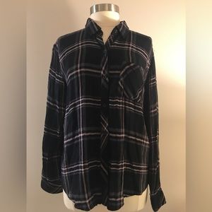 RAILS Hunter Button Up Shirt (Black)